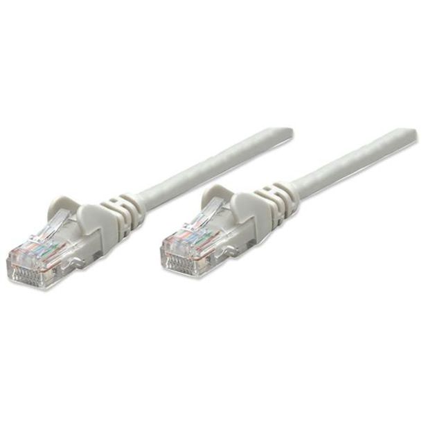 POVEZOVALNI KABEL MANHATTAN MREŽNI 1M CAT5E SIV