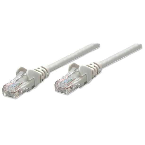 POVEZOVALNI KABEL MANHATTAN MREŽNI 2M CAT5E SIV