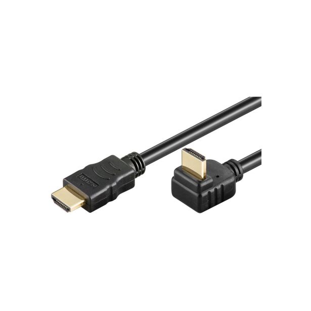 POVEZOVALNI KABEL REDLINE HDMI - HDMI KOTNI 270° 2M K1833A