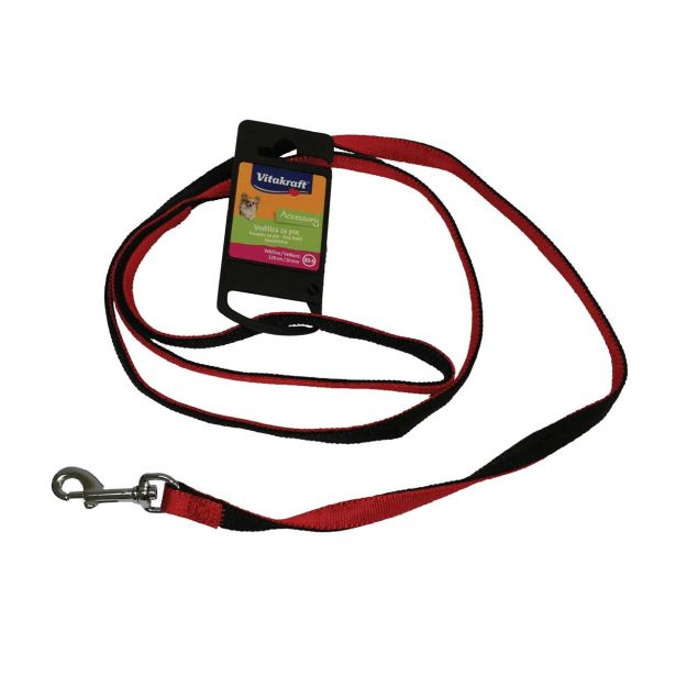 POVODEC. SOFT GRIP, 10MM/120CM, RDEČ