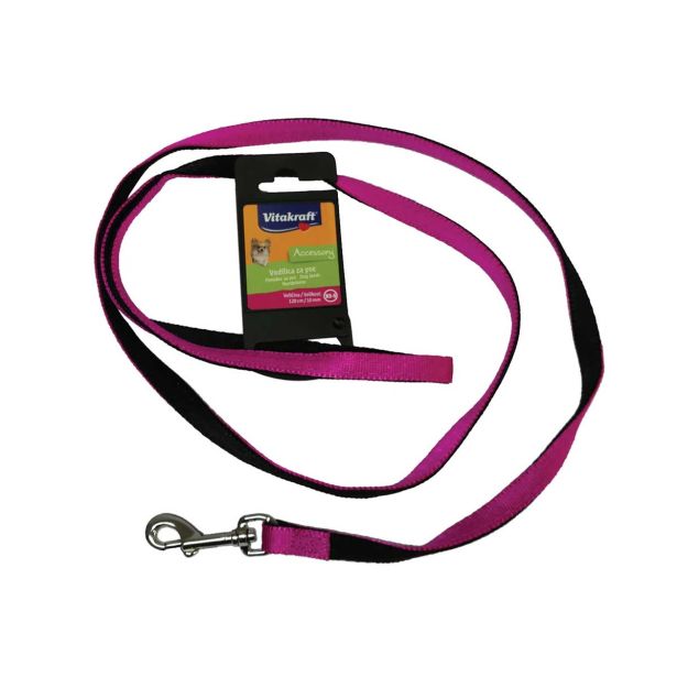 POVODEC SOFT GRIP, 10MM/120CM, ROZA