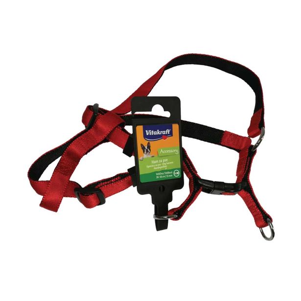 OPRSNICA SOFT GRIP. 15MM/30-50CM, RDEČA