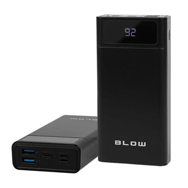 POWER BANK BLOW PB40A, 40.000MAH, POLYMER BATERIJA, ČRNA