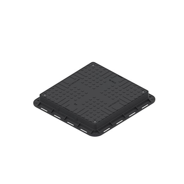 PP POKROV Z OKVIRJEM 2PR-URBAN, 550X550, A15KN, H80MM - ČRN