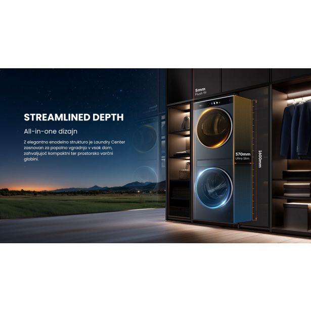 PRALNO-SUŠILNI STROJ HAIER CLC108-GNU1-S