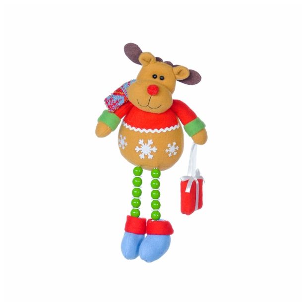 PRAZNIČNA FIGURA GLOSSTYLE FIGURA SEDEČA 38 CM SORTIRANO