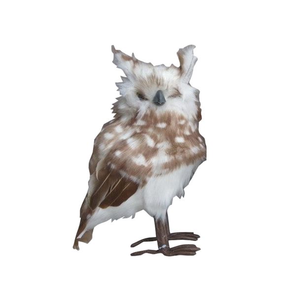 PRAZNIČNA FIGURA GLOSSTYLE SOVA 17X13X31 CM SORTIRANO