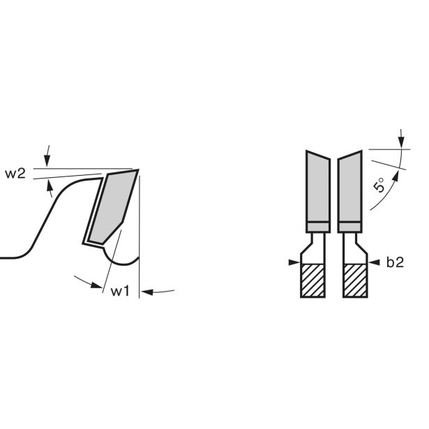 LIST ŽAGE ZA LES WIDIA BOSCH PREDZAREZOVALNI LIST 80X20X2.8-3.6 10+10