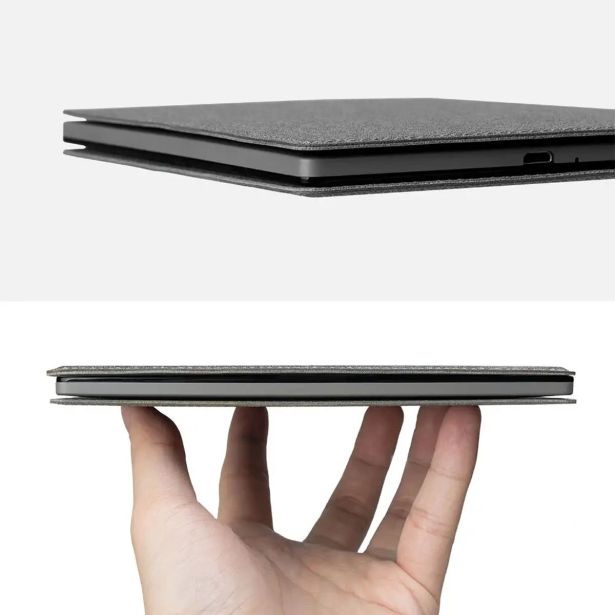 PREKLOPNI OVITEK ETUI ZA E-BRALNIKE BOOX SERIJE POKE 2 POKE 3 POKE 4, SIVA