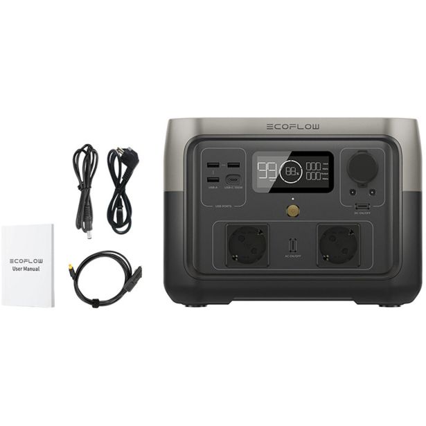 PRENOSNA POLNILNA POSTAJA ECOFLOW RIVER 2 MAX (512 WH)