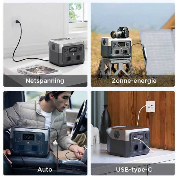 PRENOSNA POLNILNA POSTAJA ECOFLOW RIVER 2 MAX (512 WH)