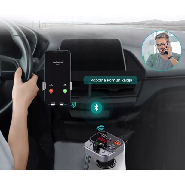 PRENOSNI FM ODDAJNIK BLOW 74-172 FM ODDAJNIK ČRNA