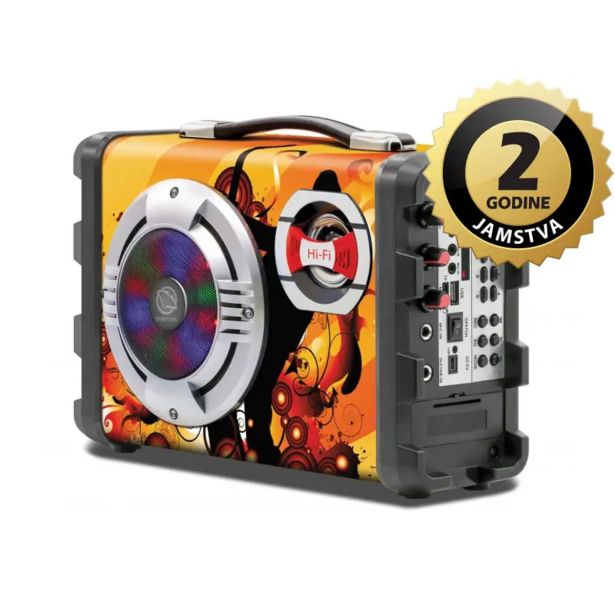 PRENOSNI KARAOKE ZVOČNIK MANTA SPK1003 HELIOS