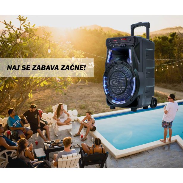PRENOSNI KARAOKE ZVOČNIK MANTA SPK5033