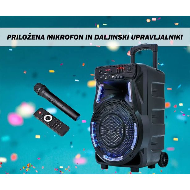 PRENOSNI KARAOKE ZVOČNIK MANTA SPK5033