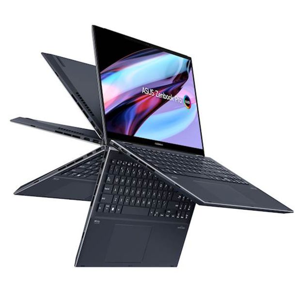PRENOSNI RAČUNALNIK ASUS ZENBOOK PRO 15 FLIP UP6502ZD-OLED-M731X I7-12700H/16GB/1TB/15,6" 2,8K OLED/ARC A370M/W11PRO