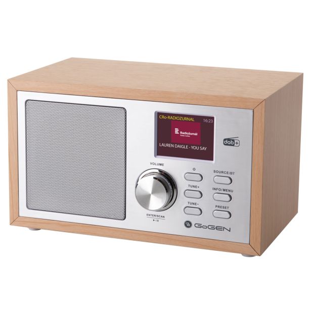 PRENOSNI RADIO GOGEN DAB+ 620BT NATUR