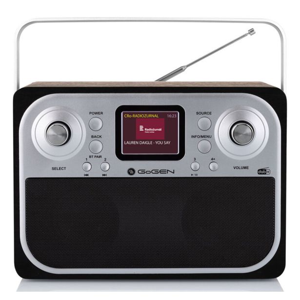 PRENOSNI RADIO GOGEN DAB+ 700BT ČRN