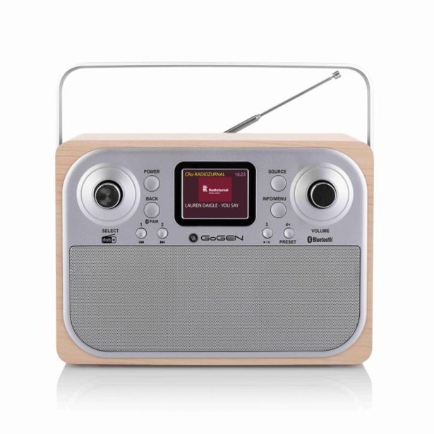 PRENOSNI RADIO GOGEN DAB+ 700BT NATUR