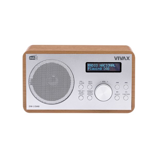 PRENOSNI RADIO VIVAX DW-2 DAB RJAVA