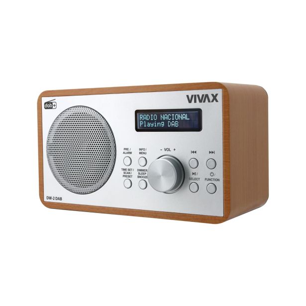 PRENOSNI RADIO VIVAX DW-2 DAB RJAVA