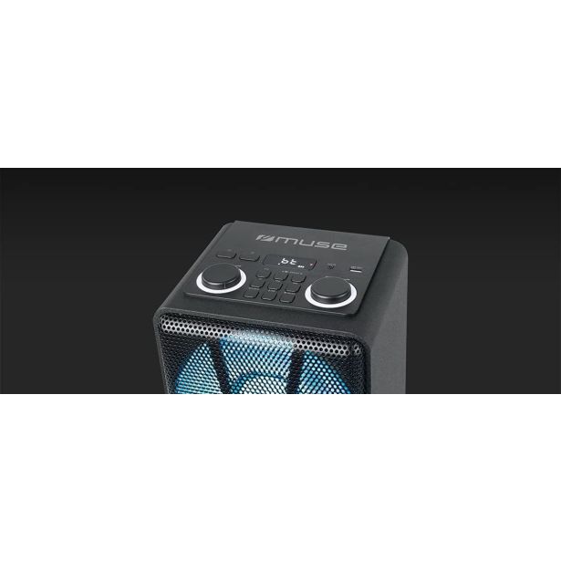 PRENOSNI ZVOČNIK MUSE PARTY BOX M-1805 DJ Z VGRAJENO BATERIJO