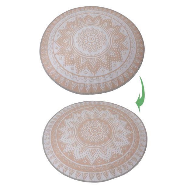 PREPROGA MQ PP, FI 200 CM ORANŽNO/BELA