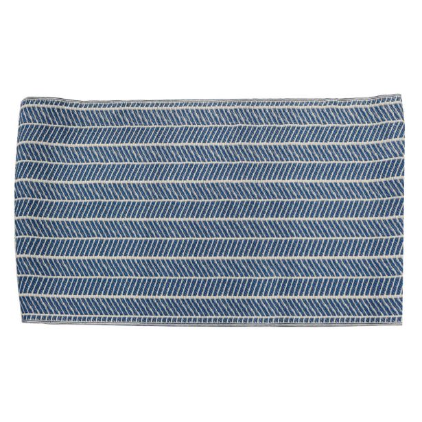 PREPROGA NATERIAL ENOS 120X180 MODRA/BEŽ ZUNANJA