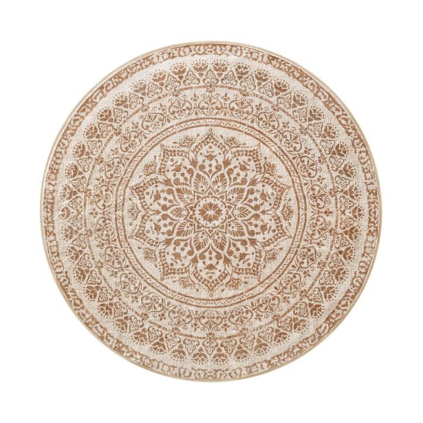 PREPROGA SONGMICS HOME OKROGLA 120 CM BEŽ