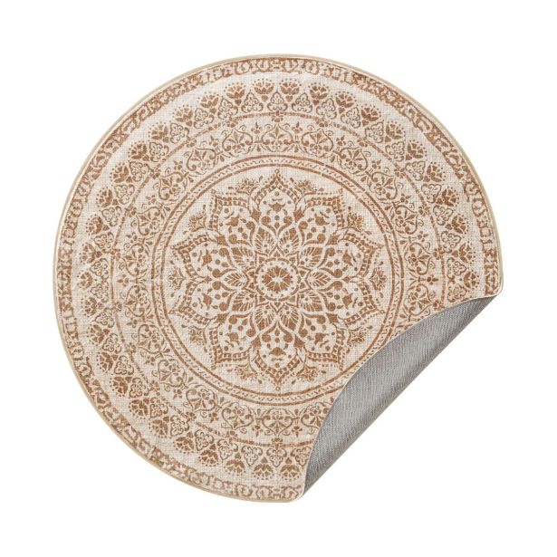 PREPROGA SONGMICS HOME OKROGLA 120 CM BEŽ