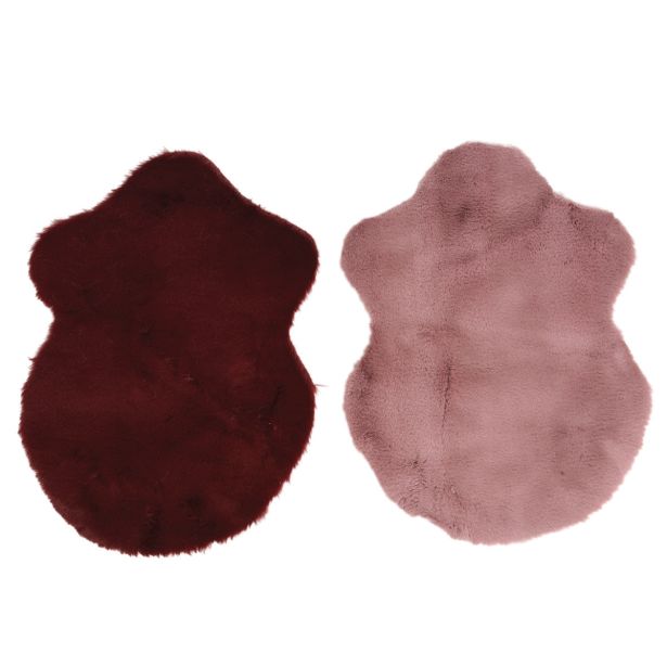 DEKORATIVNA PREPROGA U.KRZNO 38X55CM ROZA ALI BORDO