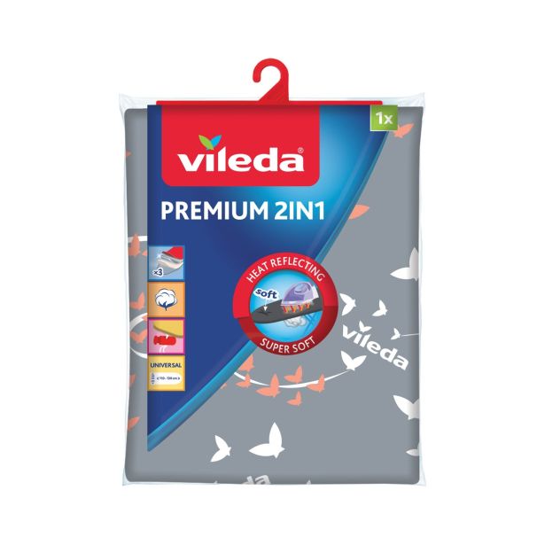 PREVLEKA ZA LIKALNO DESKO VILEDA 135X53 CM PREMIUM 2IN1 PREVLEKA