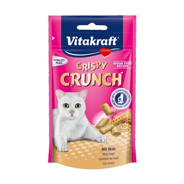 PRIBOLJŠEK ZA MAČKA VITAKRAFT CRISPY CRUNCH MALT 60G