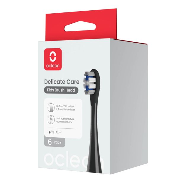 PRIBOR IN DODATKI OCLEAN NASTAVEK DELICATE CARE KIDS, 2 KOS, ČRNA