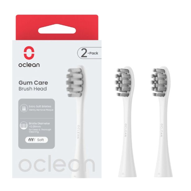 PRIBOR IN DODATKI OCLEAN NASTAVEK GUM CARE 2 KOS BELA