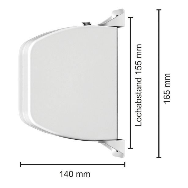 PRIBOR SCHELLENBERG NAVIJALEC ZA ROLETE FLEXO MINI S TEČAJI BEL