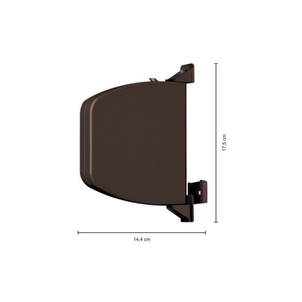 PRIBOR SCHELLENBERG NAVIJALEC ZA ROLETE FLEXO MINI S TEČAJI RJAV