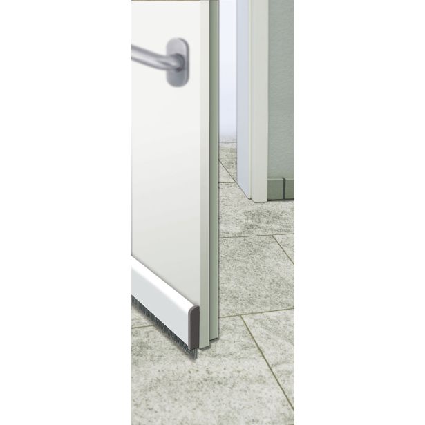 PRIBOR SCHELLENBERG TESNILNA LETEV ZA VRATA PLUS ZA RAVNA TLA 100 CM BELA