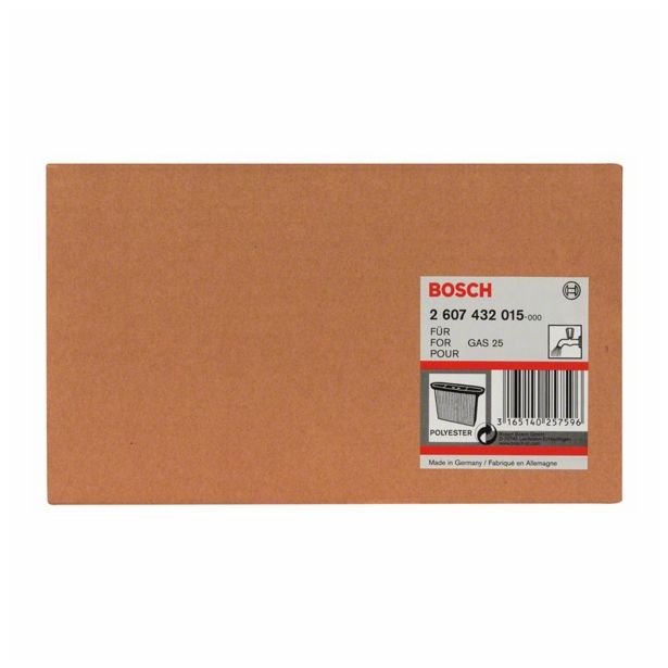 PRIBOR ZA DELAVN.SESALNIK BOSCH FILTER IZ POLIESTRA