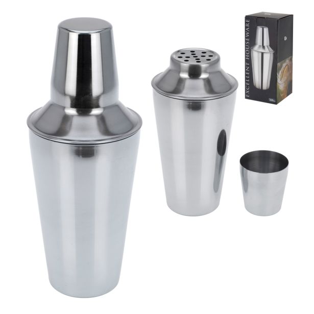 PRIBOR ZA KOKTEJL EXCELLENT HOUSEWARE 0.5 L NERJAVEČE JEKLO