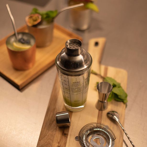 PRIBOR ZA KOKTEJL LIVOO GS156 INOX