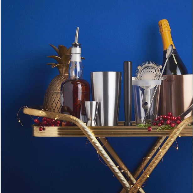 PRIBOR ZA KOKTEJL VONSHEF 6 DELNI SET BOSTON