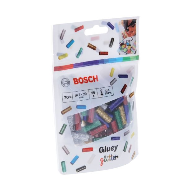PRIBOR ZA LEP-LAK.PIŠTOLE BOSCH LEPILNE PALČKE Z BLEŠČICAMI ZA GLUEY