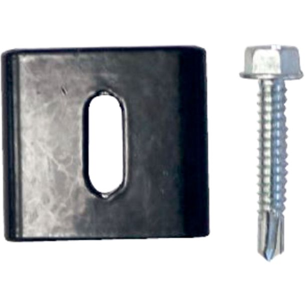 PRIBOR ZA OGRAJO SPOJKA M ZA STEBER 50X50 Z VIJAKOM KOV. ANTRAC.4/1