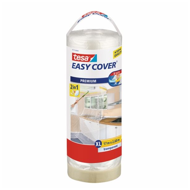 PRIBOR ZA PLESKANJE TESA EASY COVER REFIL 17M X 2.60M