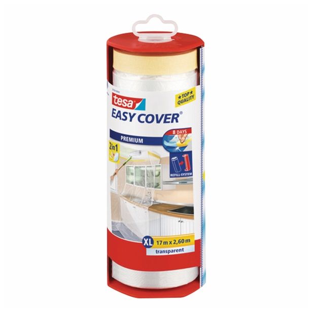 PRIBOR ZA PLESKANJE TESA EASY COVER PREMIUM 17M X 2.6M