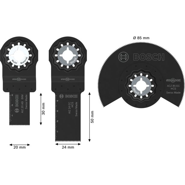 PRIBOR ZA VEČNAM. ORODJA BOSCH 3 KOSI
