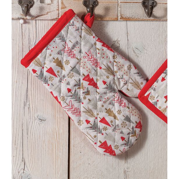 PRIJEMALKA 17X29 CM NOVO LETO ROKAVICA