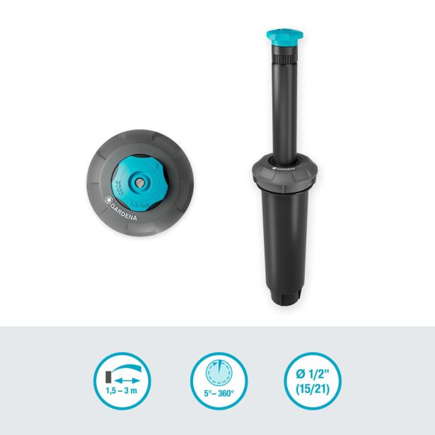 PRIKLJUČEK ZA VODO GARDENA SPRINKLERSYSTEM UGREZNI ZALIVALNIK SD30