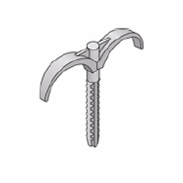 PRIKLJUČNI PRIBOR UNIPIPE DVOJNO DRŽALO CEVI L=6 CM